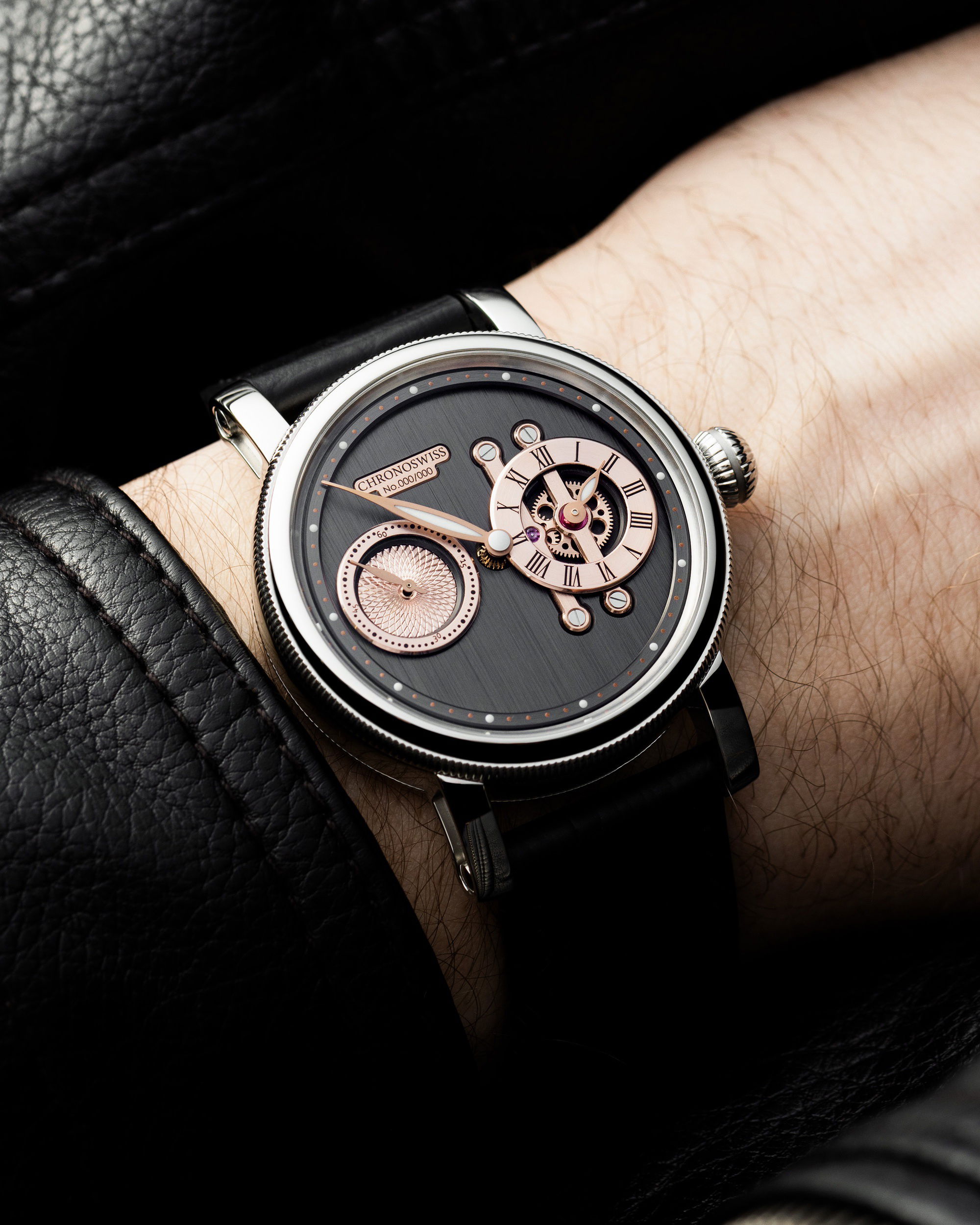 Chronoswiss Strike Two Golden Gear