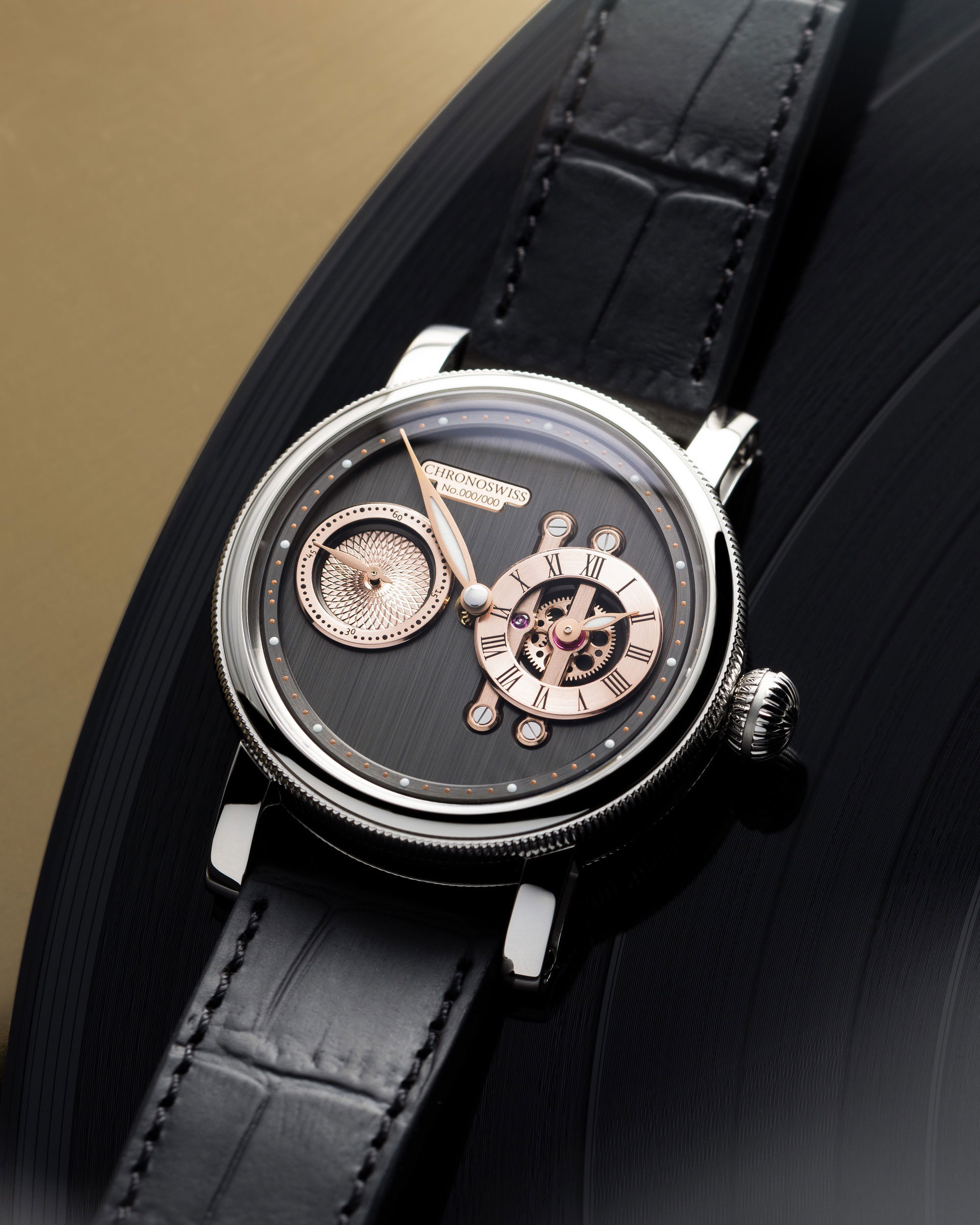 Chronoswiss Strike Two Golden Gear