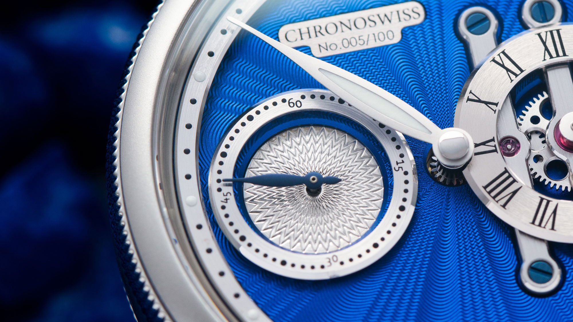 Chronoswiss Strike Two Stellar Blue