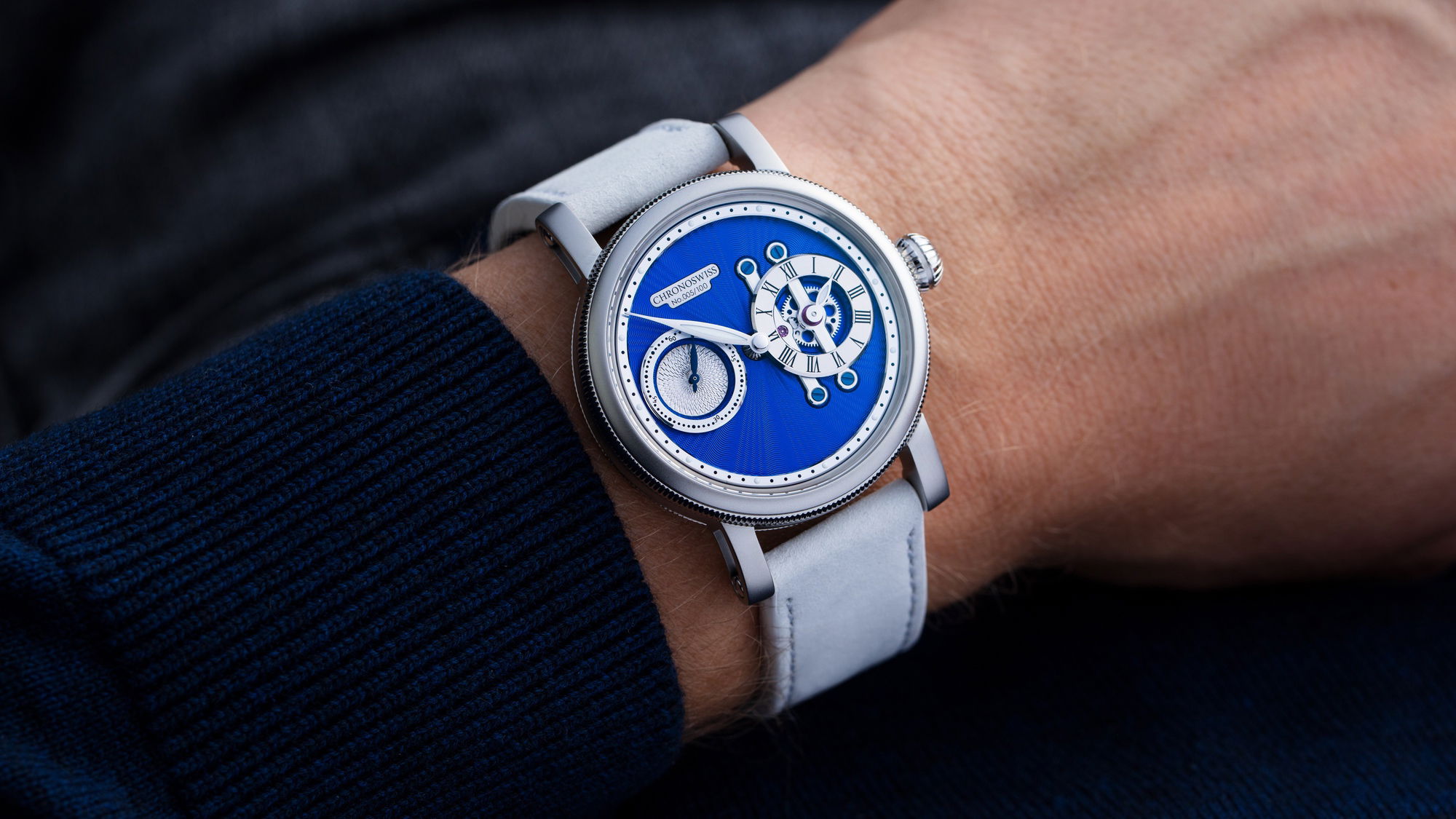 Chronoswiss Strike Two Stellar Blue