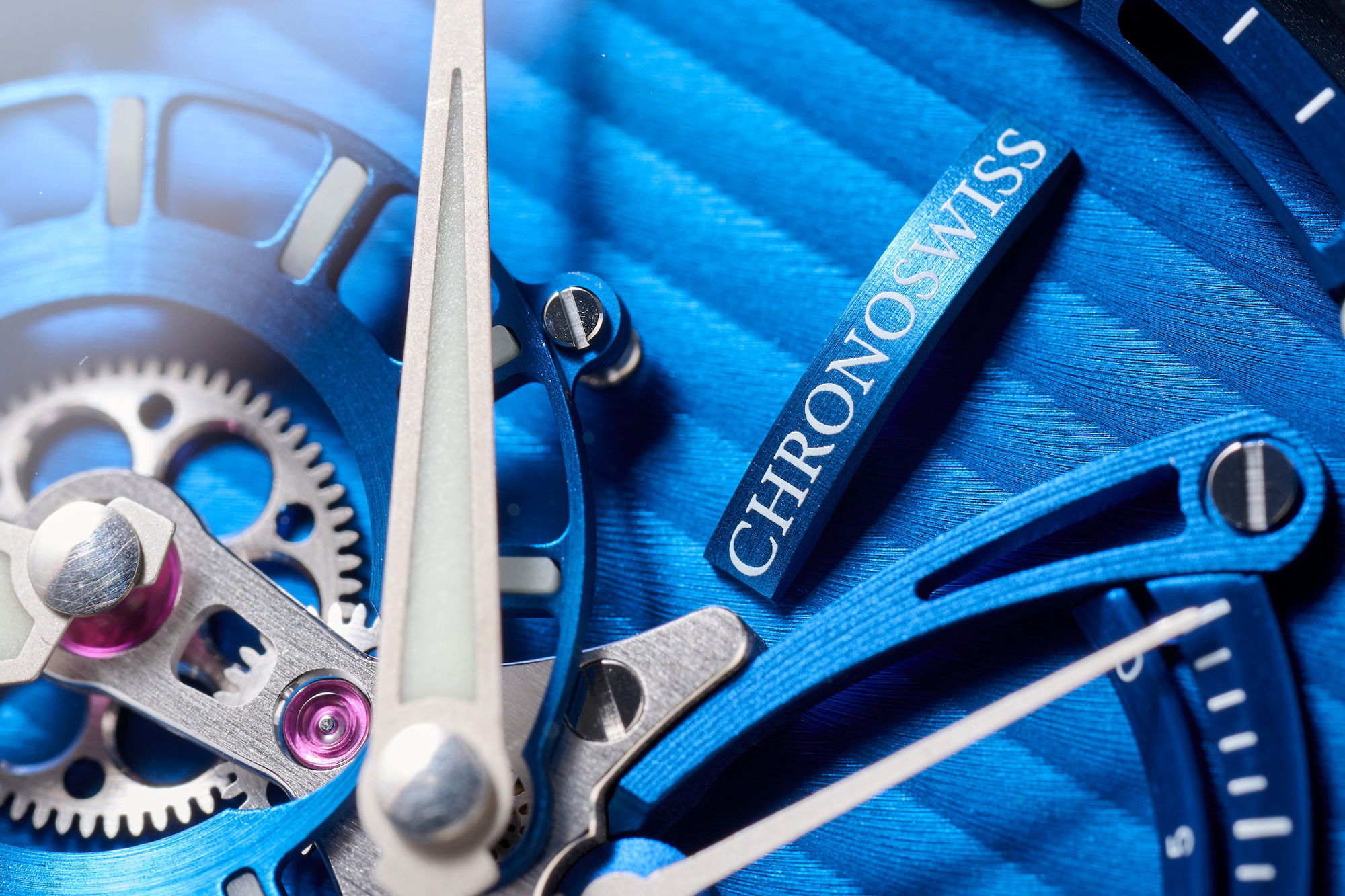 Chronoswiss ReSec Vertical Blue Manufacture