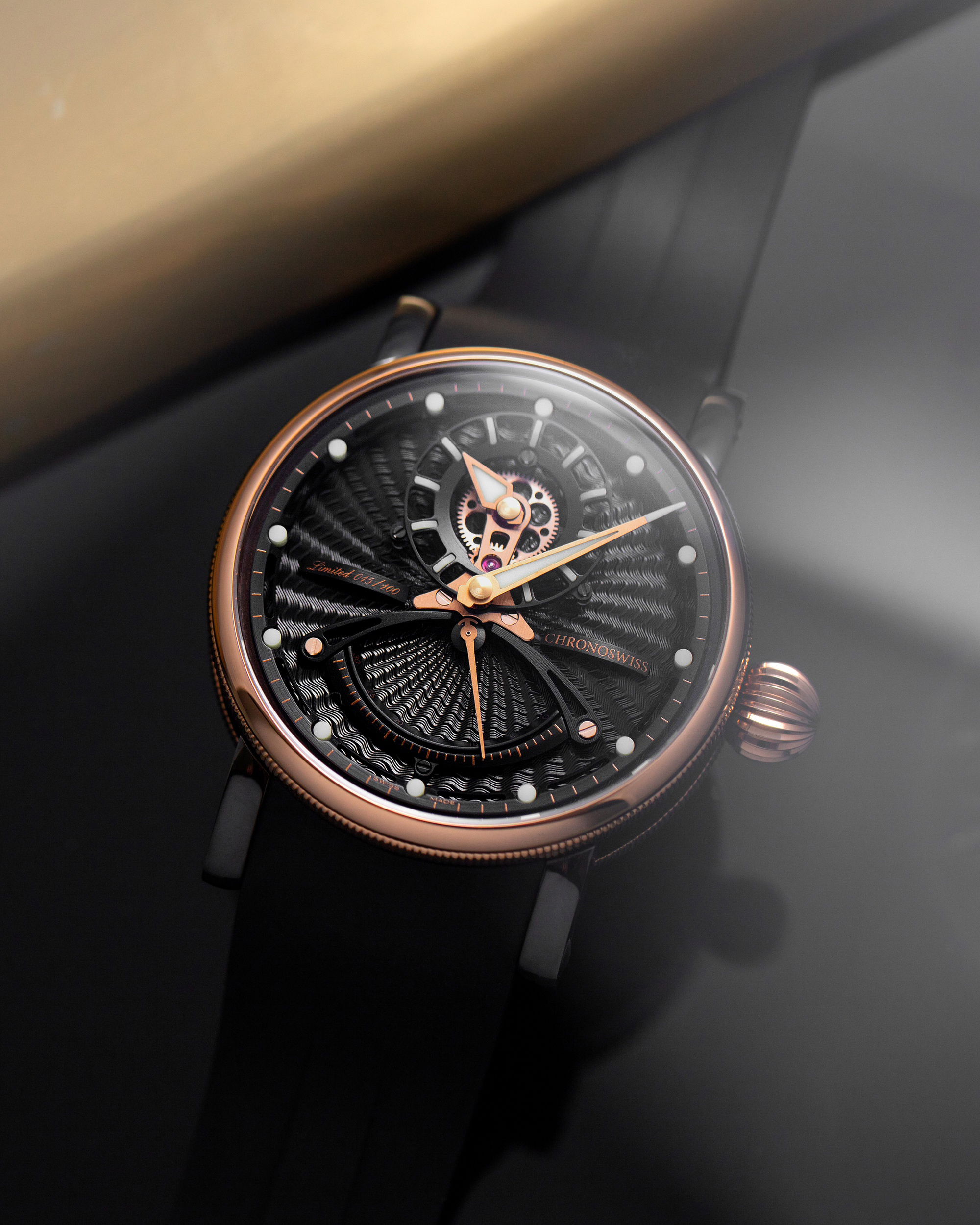 Chronoswiss ReSec Obsidian Manufacture