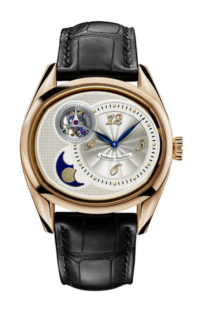 Andreas Strehler Sauterelle à Lune Perpetuelle Red Gold