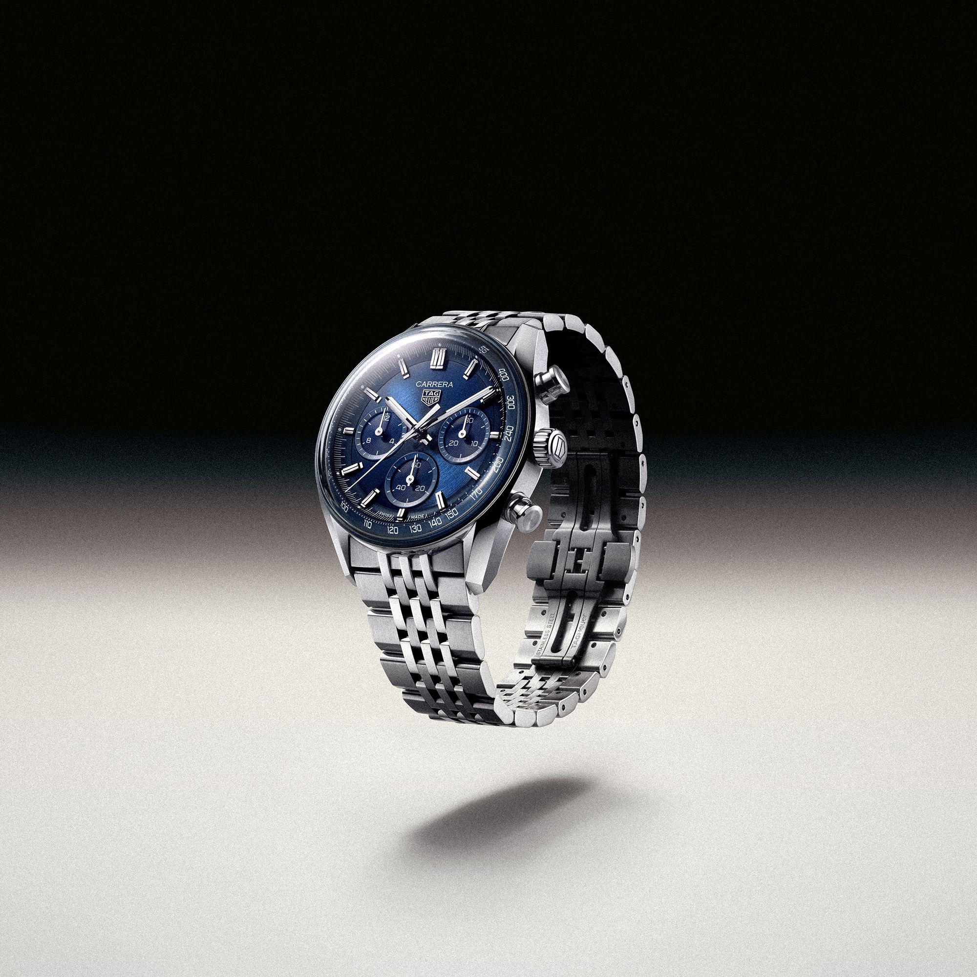 TAG Heuer Carrera Glassbox Chronograph Blue