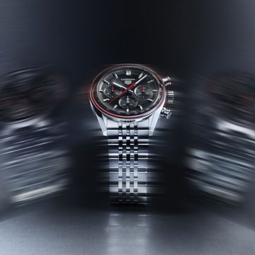 TAG Heuer Carrera Glassbox Chronograph Black