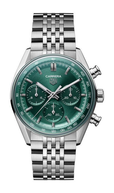 TAG Heuer Carrera Glassbox Chronograph Green