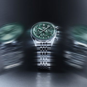 TAG Heuer Carrera Glassbox Chronograph Green