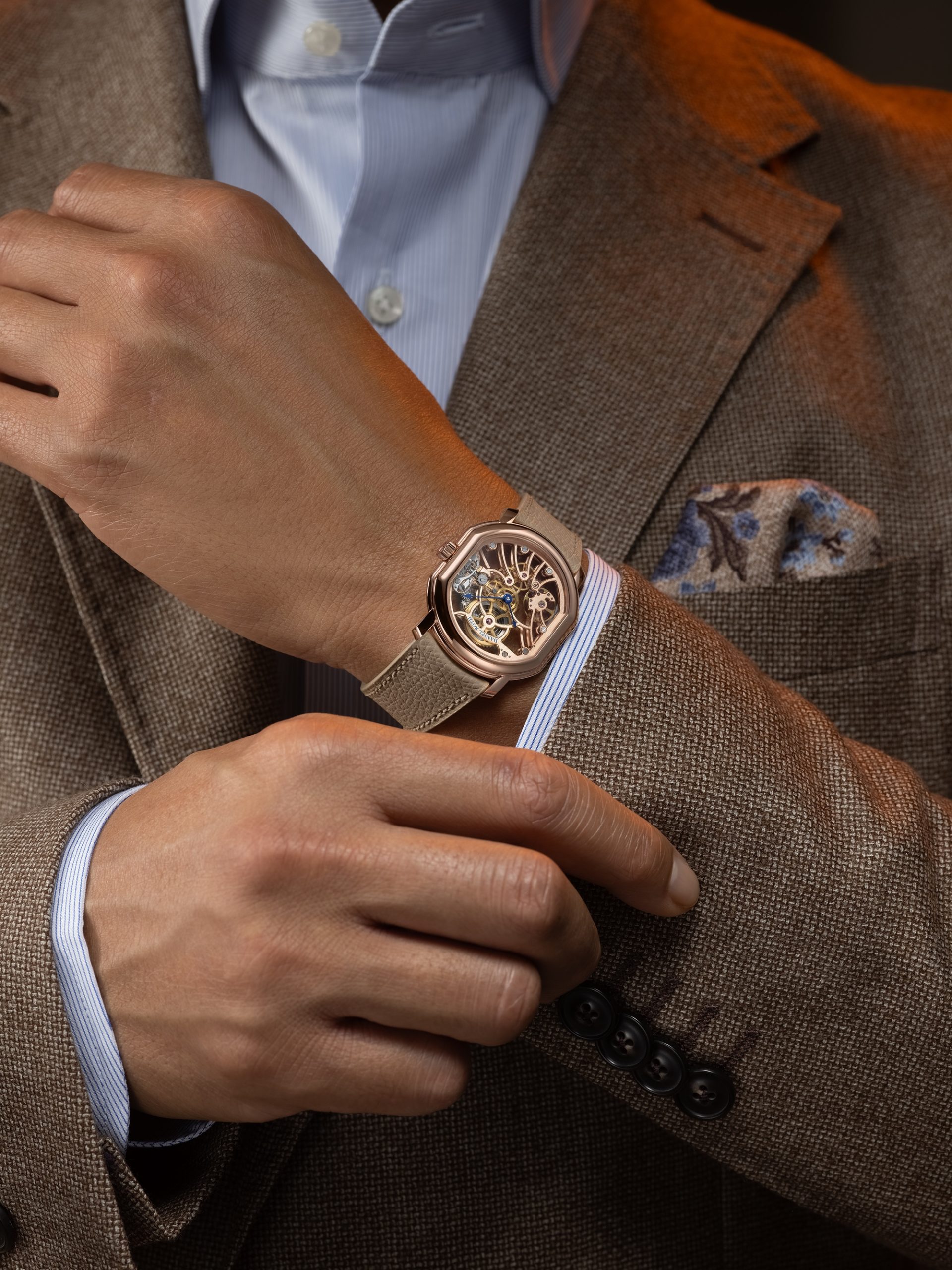 Daniel Roth Extra Plat Rose Gold Skeleton