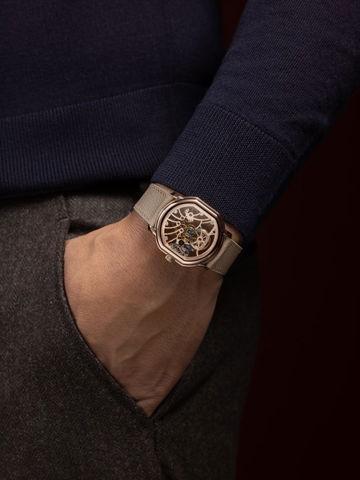 Daniel Roth Extra Plat Rose Gold Skeleton