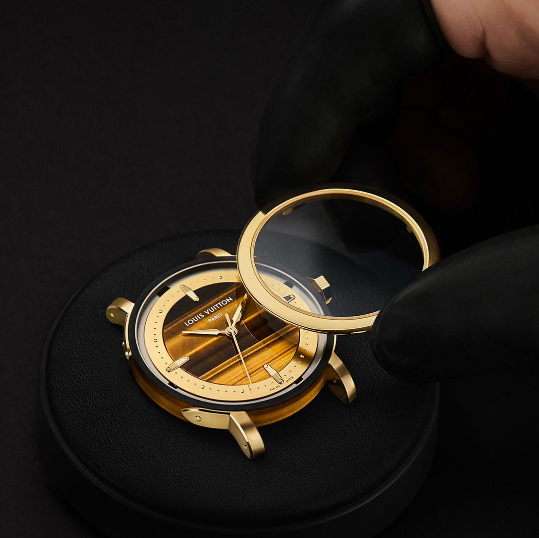 Louis Vuitton Escale Yellow Gold and Tiger's Eye