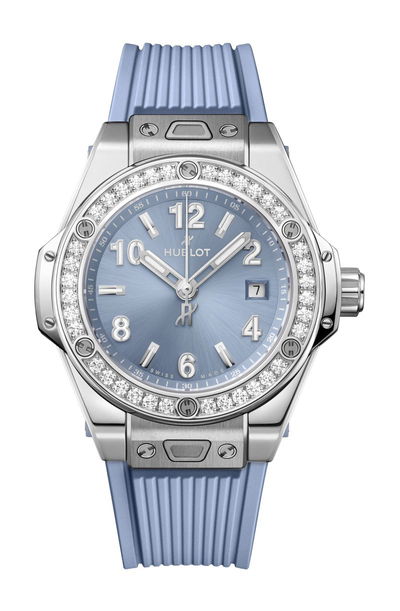 Hublot Big Bang One Click Coal Blue Diamonds
