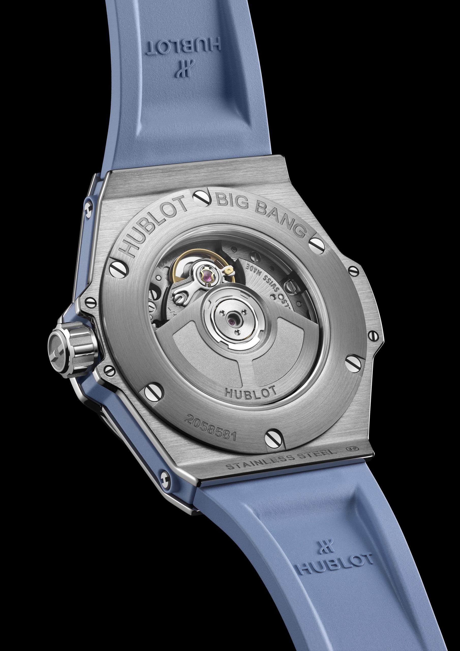 Hublot Big Bang One Click Coal Blue Diamonds
