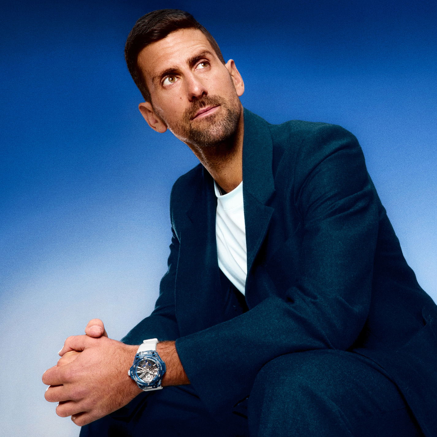Hublot Big Bang Tourbillon Novak Djokovic Goat Edition Blue