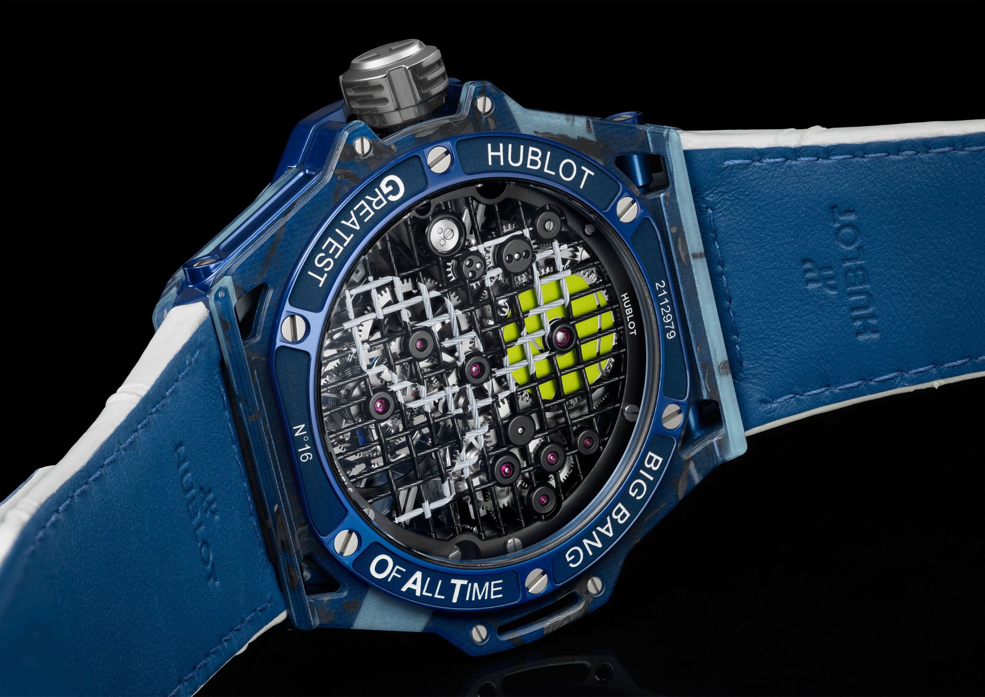 Hublot Big Bang Tourbillon Novak Djokovic Goat Edition Blue