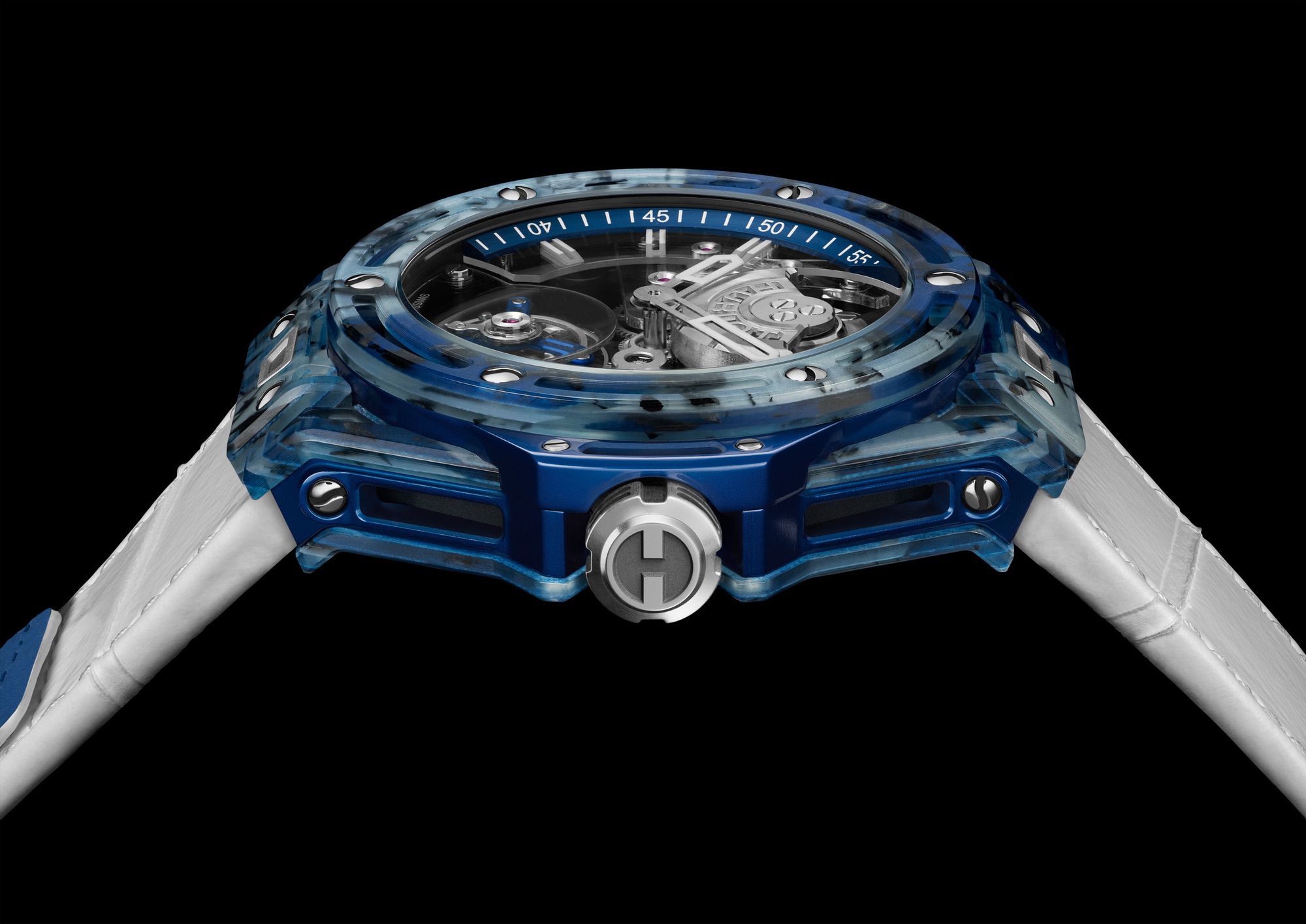 Hublot Big Bang Tourbillon Novak Djokovic Goat Edition Blue