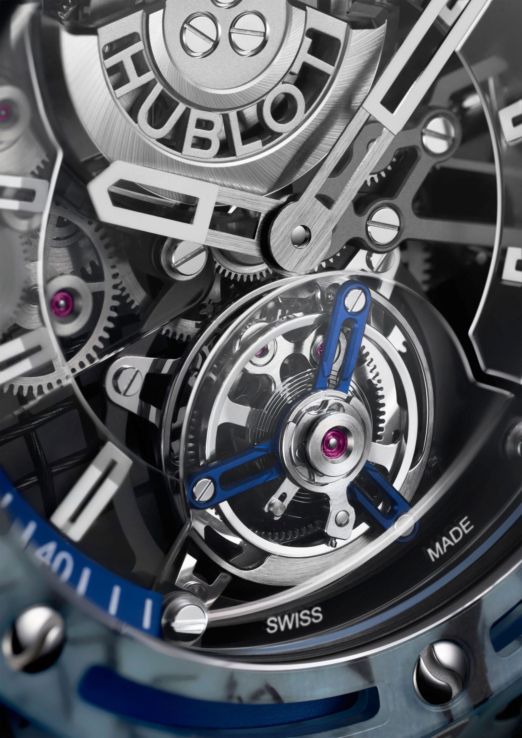 Hublot Big Bang Tourbillon Novak Djokovic Goat Edition Blue