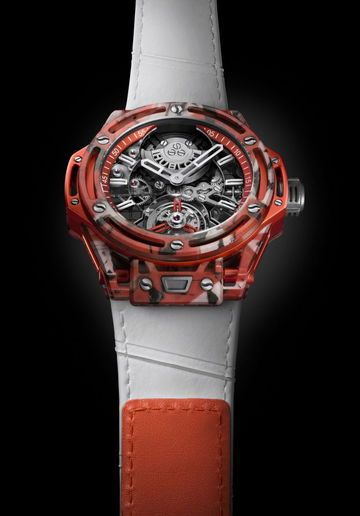 Hublot Big Bang Tourbillon Novak Djokovic Goat Edition Orange