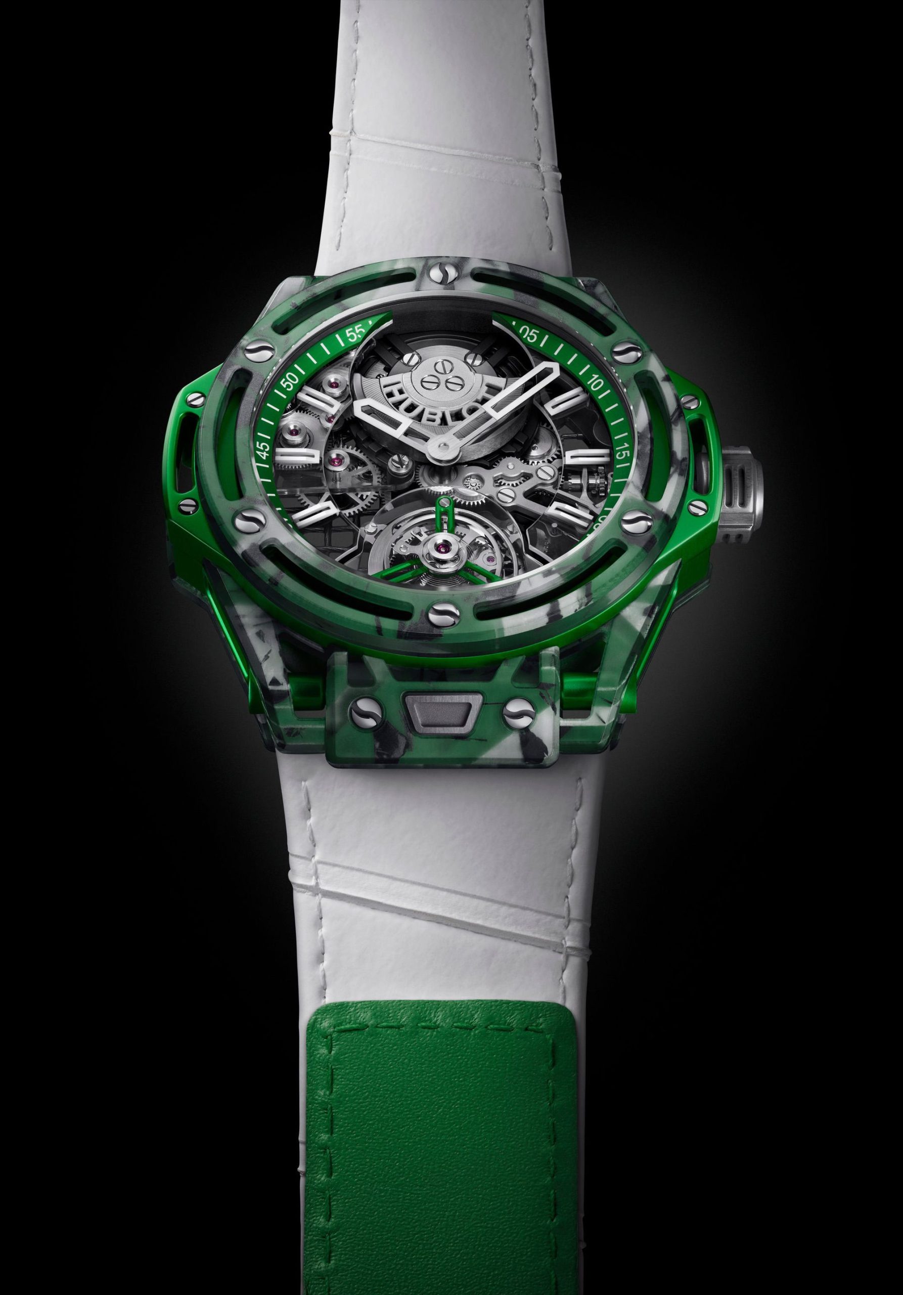 Hublot Big Bang Tourbillon Novak Djokovic Goat Edition Orange