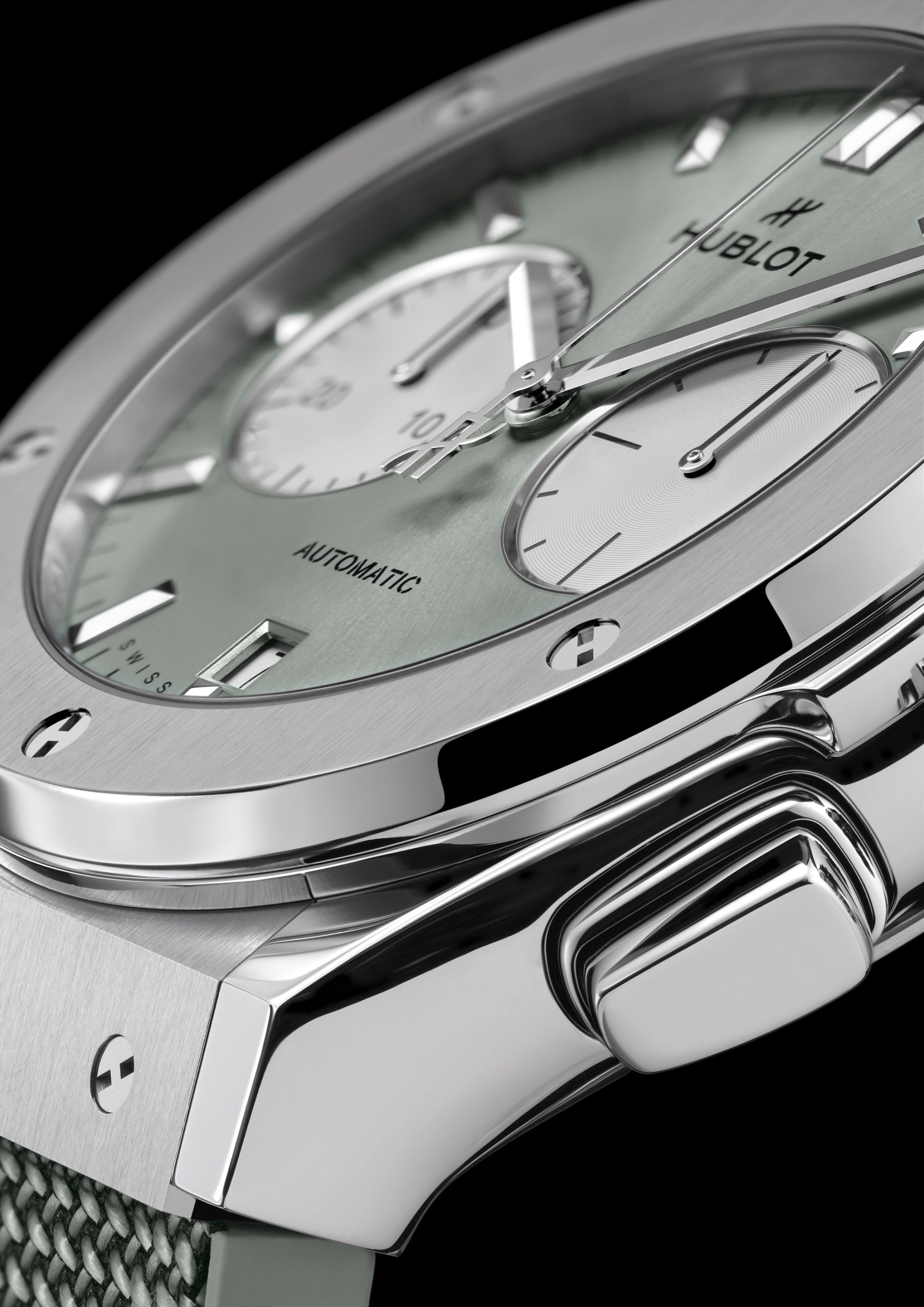 Hublot Classic Fusion Chronograph Titanium Sage Green