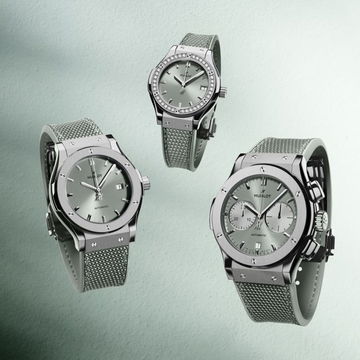 Hublot Classic Fusion Chronograph Titanium Sage Green