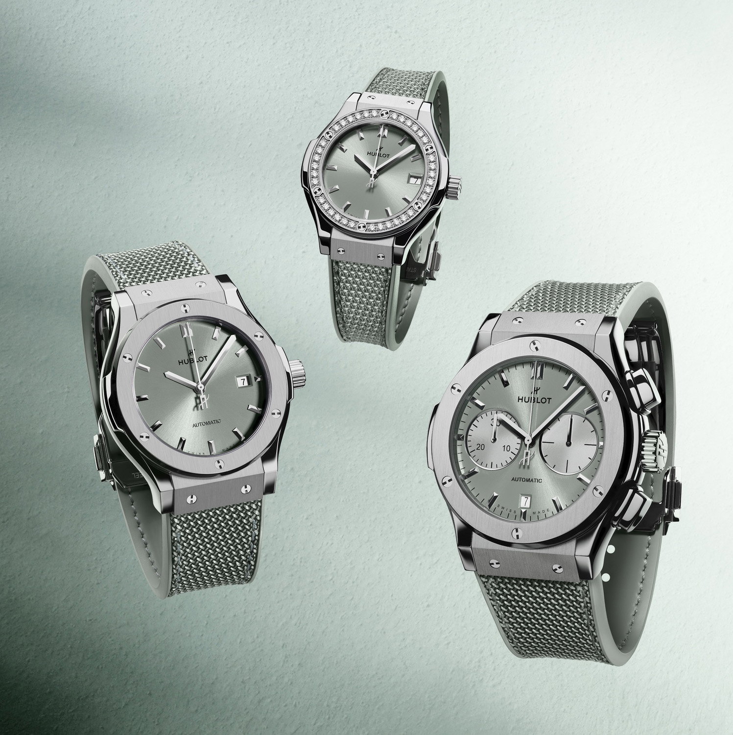Hublot Classic Fusion Chronograph Titanium Sage Green
