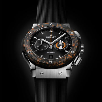 Hublot Classic Fusion Chronograph UEFA Europa League Titanium Carbon