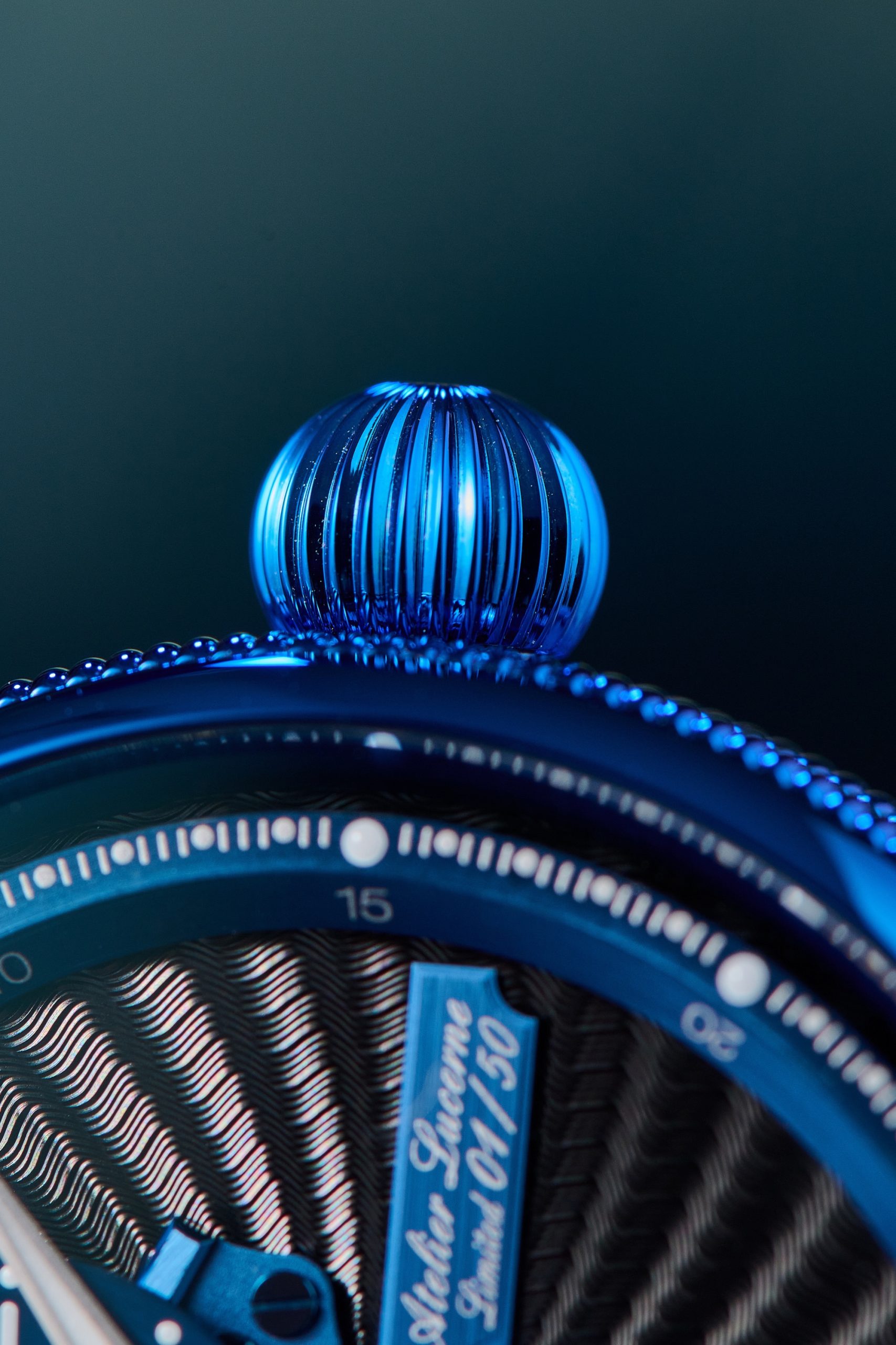 Chronoswiss Open Gear Blue Spark