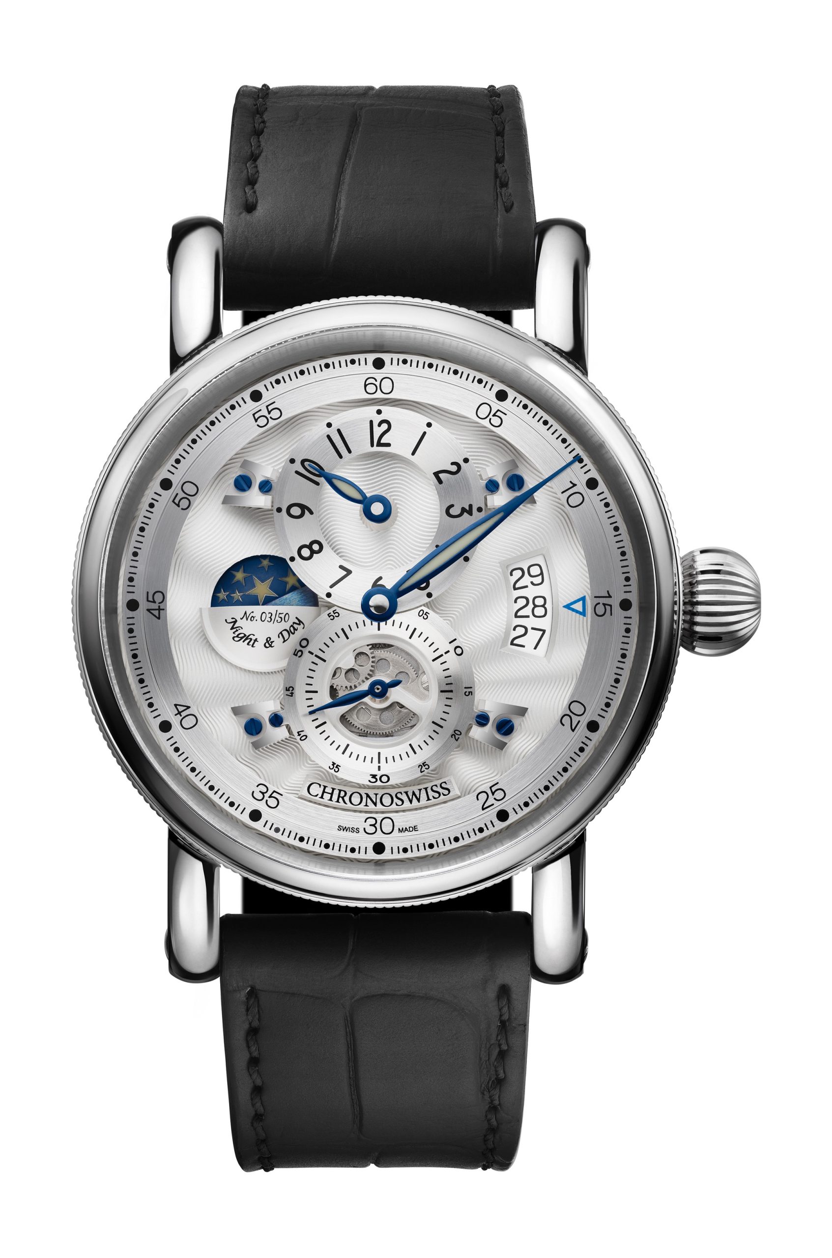 Chronoswiss Flying Regulator Night and Day Whiteout
