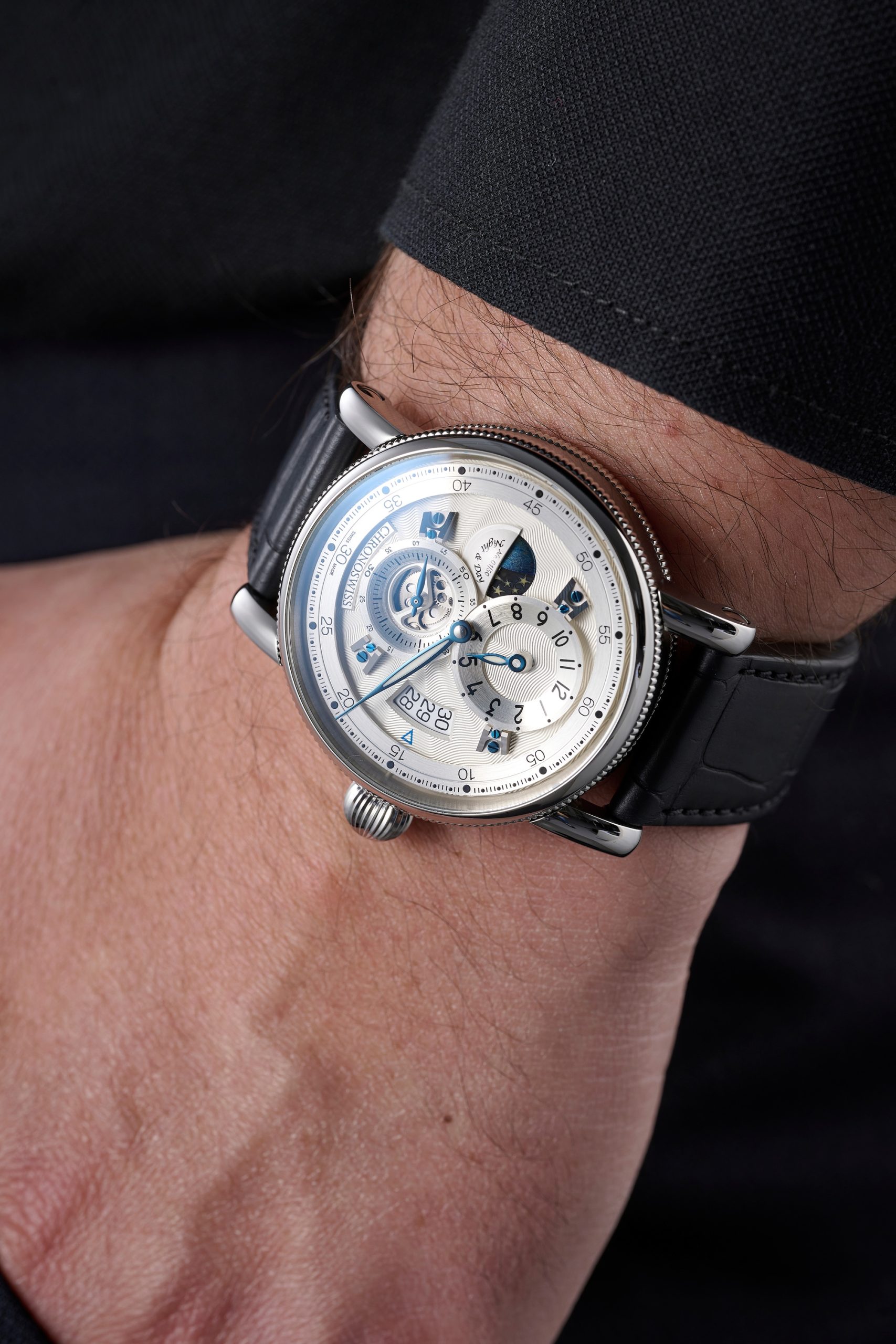 Chronoswiss Flying Regulator Night and Day Whiteout
