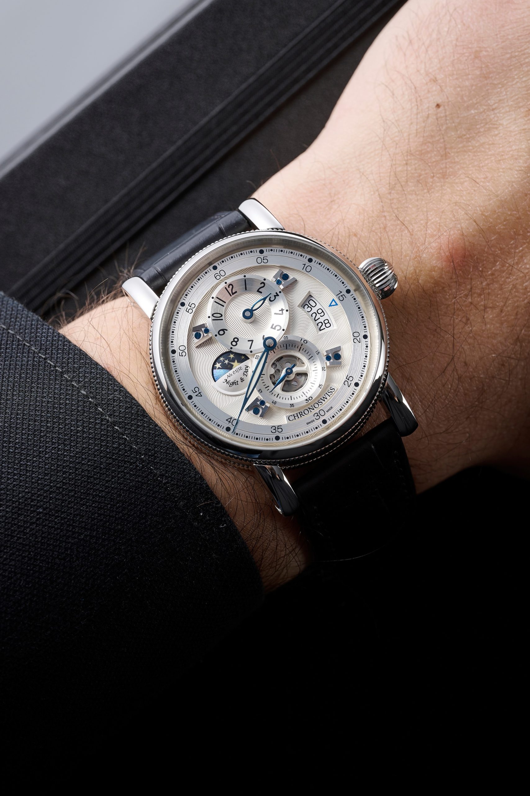 Chronoswiss Flying Regulator Night and Day Whiteout