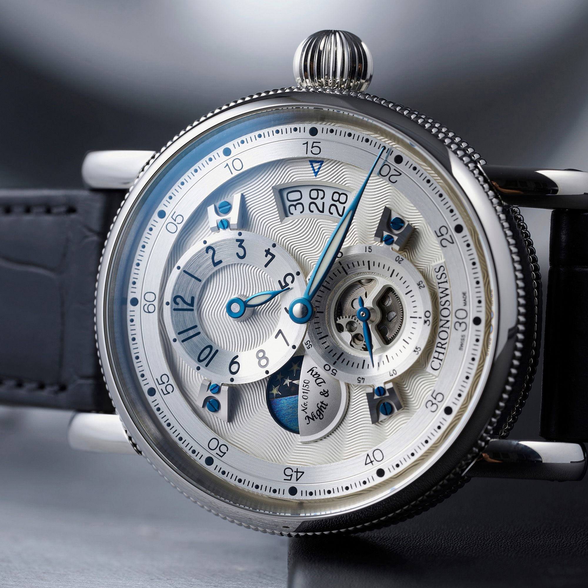 Chronoswiss Flying Regulator Night and Day Whiteout