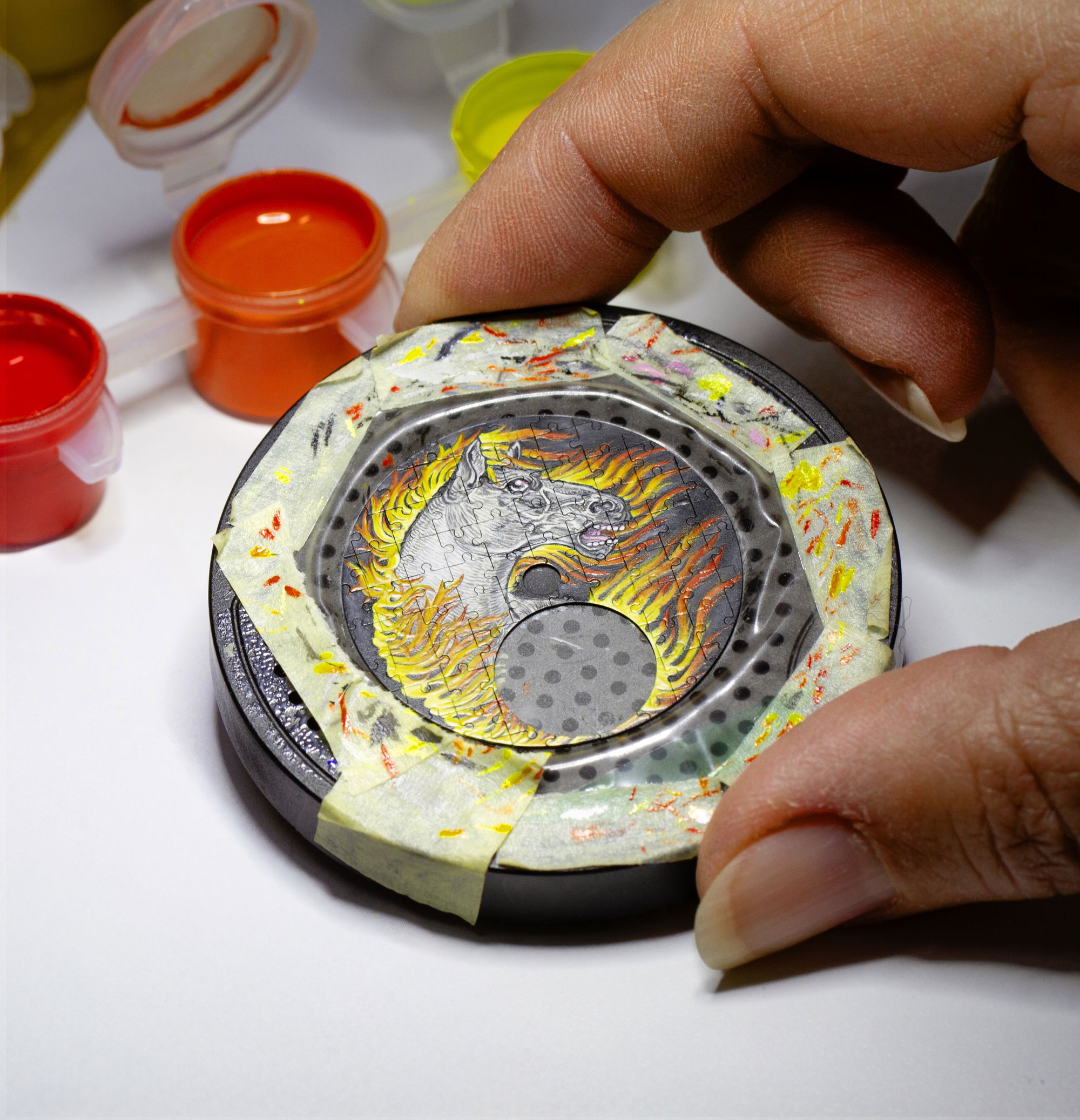 Louis Moinet Tourbillon Puzzle Fire Horse