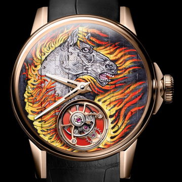 Louis Moinet Tourbillon Puzzle Fire Horse