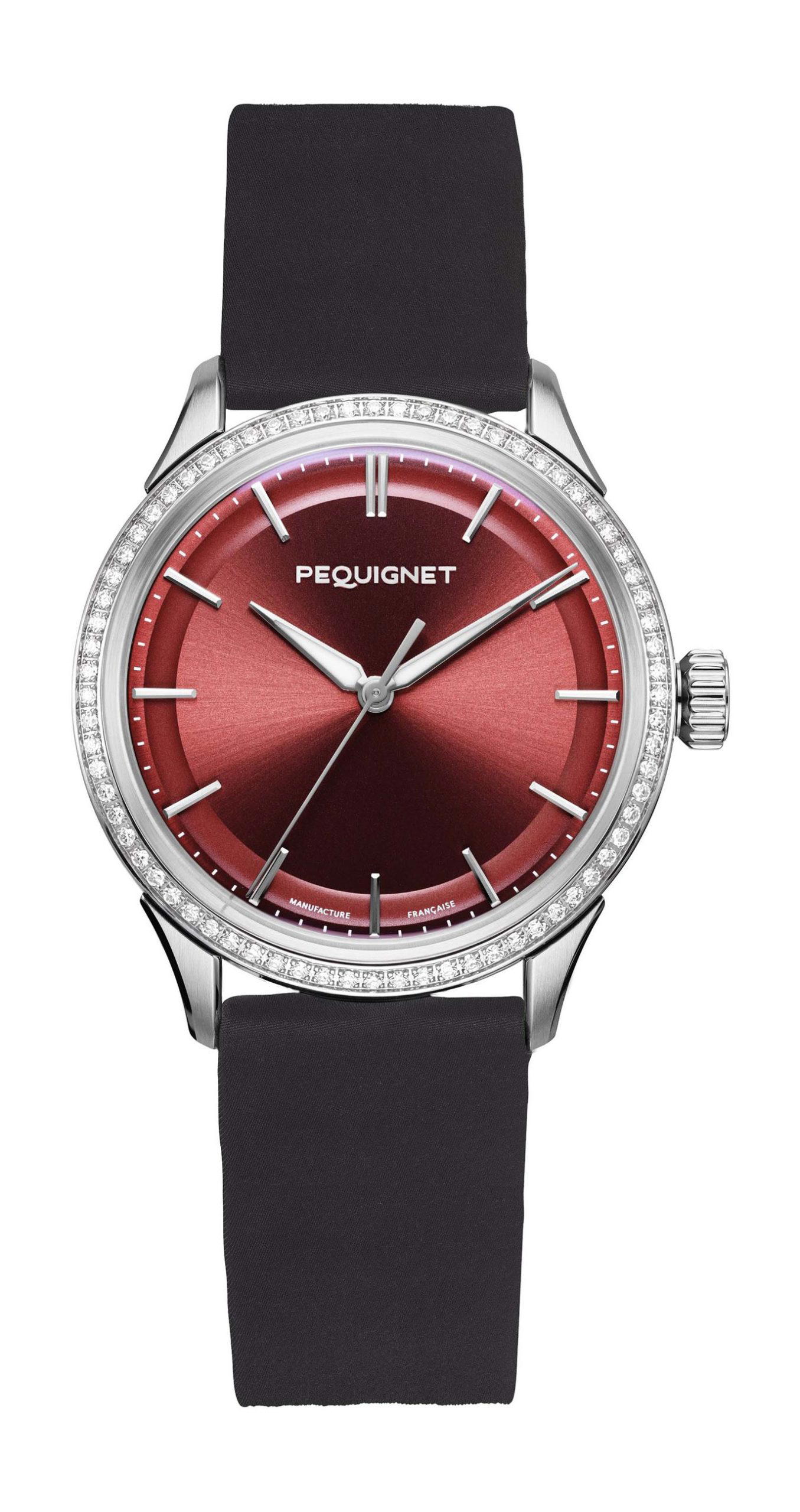 Pequignet Royale Paris Burgundy Diamonds 36