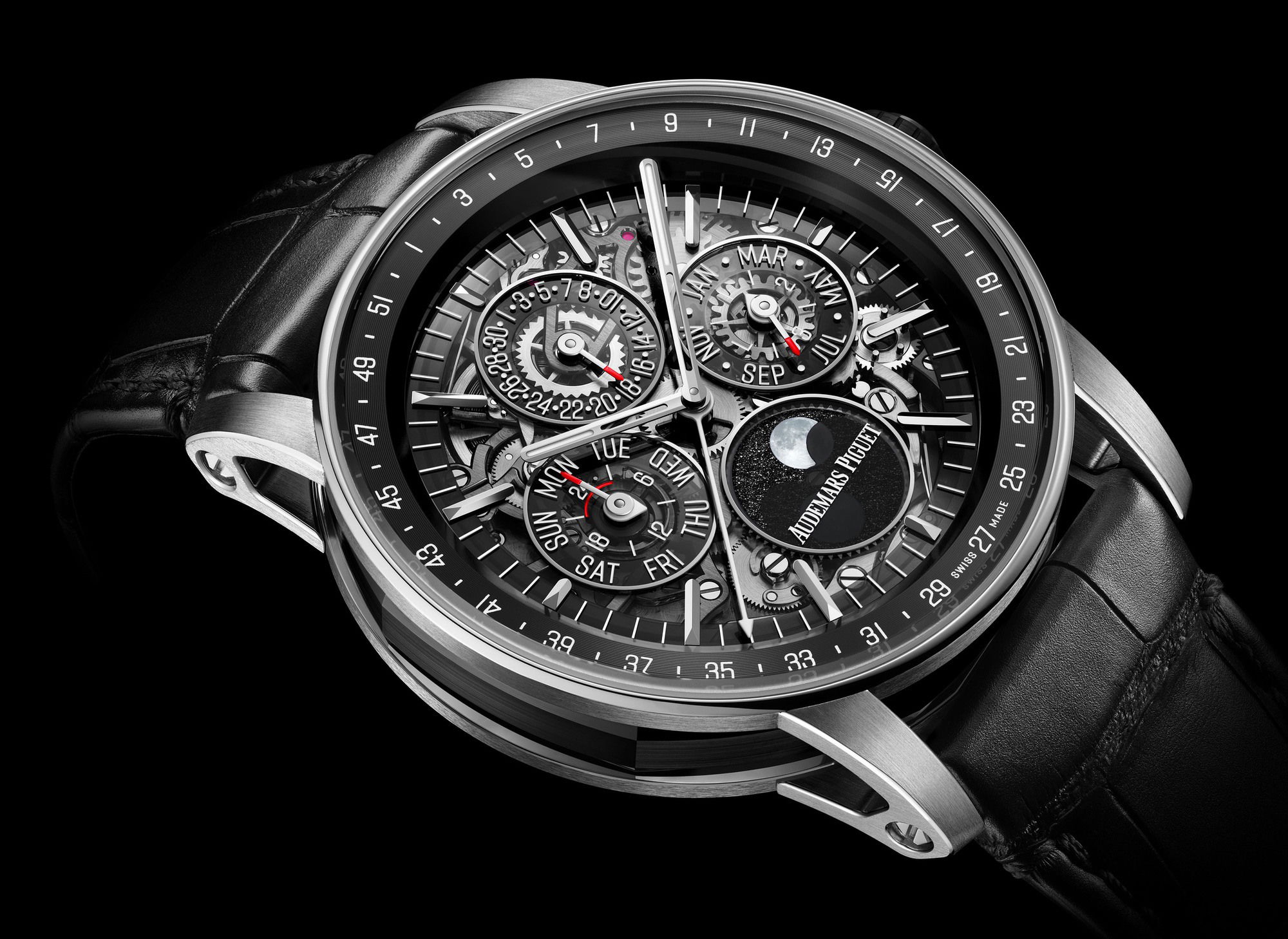 Audemars Piguet Code 11.59 by Audemars Piguet Selfwinding Perpetual Calendar Openworked 41