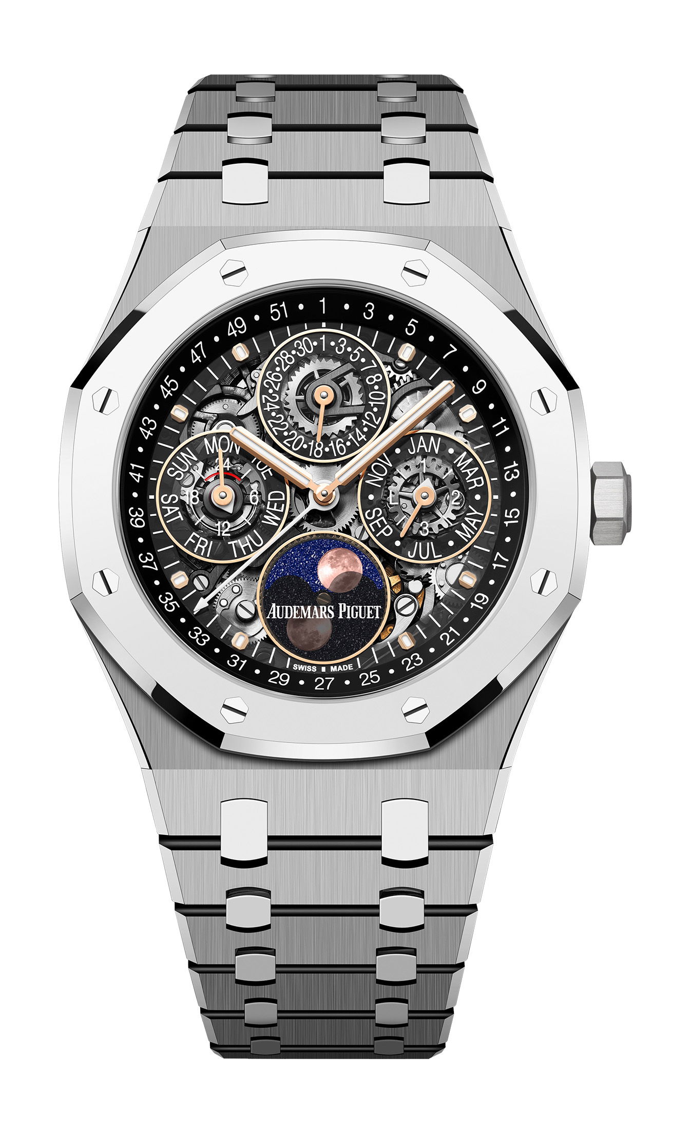 Audemars Piguet Royal Oak Selfwinding Perpetual Calendar Openworked 41