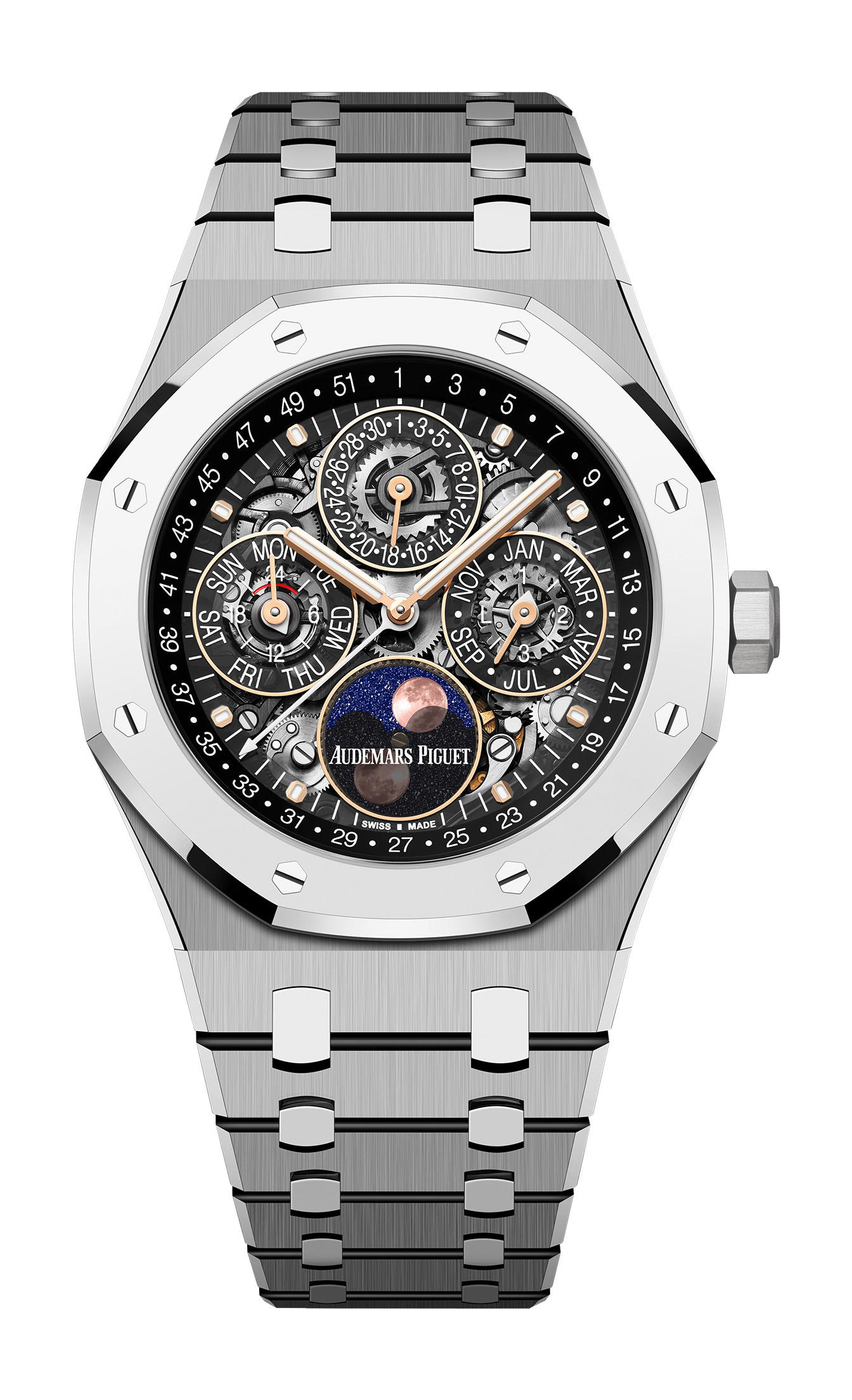 Audemars Piguet Royal Oak Selfwinding Perpetual Calendar Openworked 41