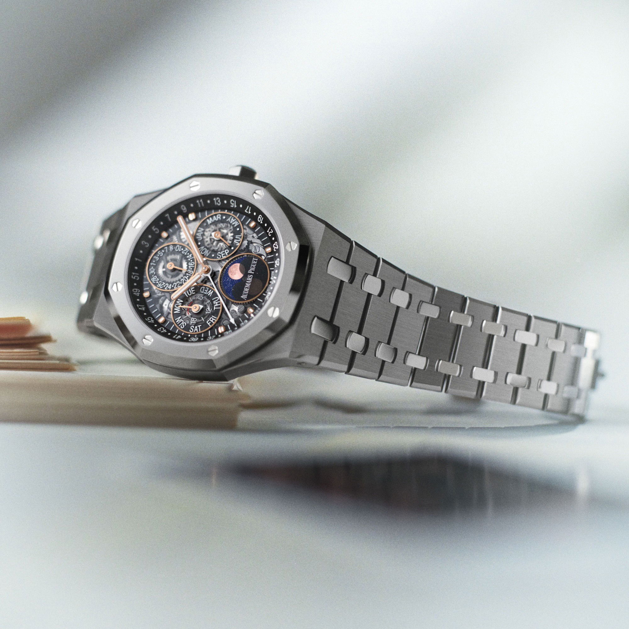 Audemars Piguet Royal Oak Selfwinding Perpetual Calendar Openworked 41