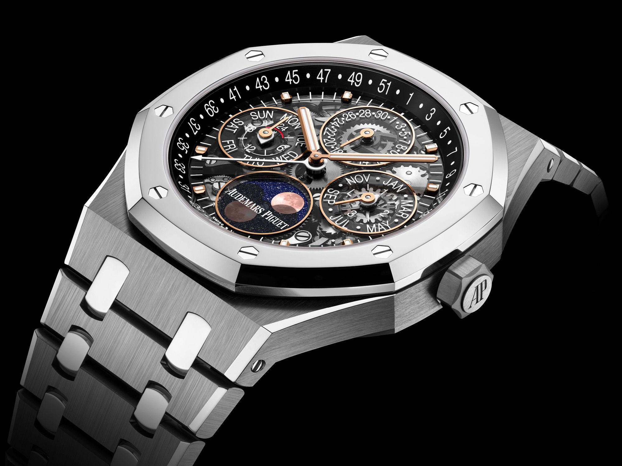 Audemars Piguet Royal Oak Selfwinding Perpetual Calendar Openworked 41