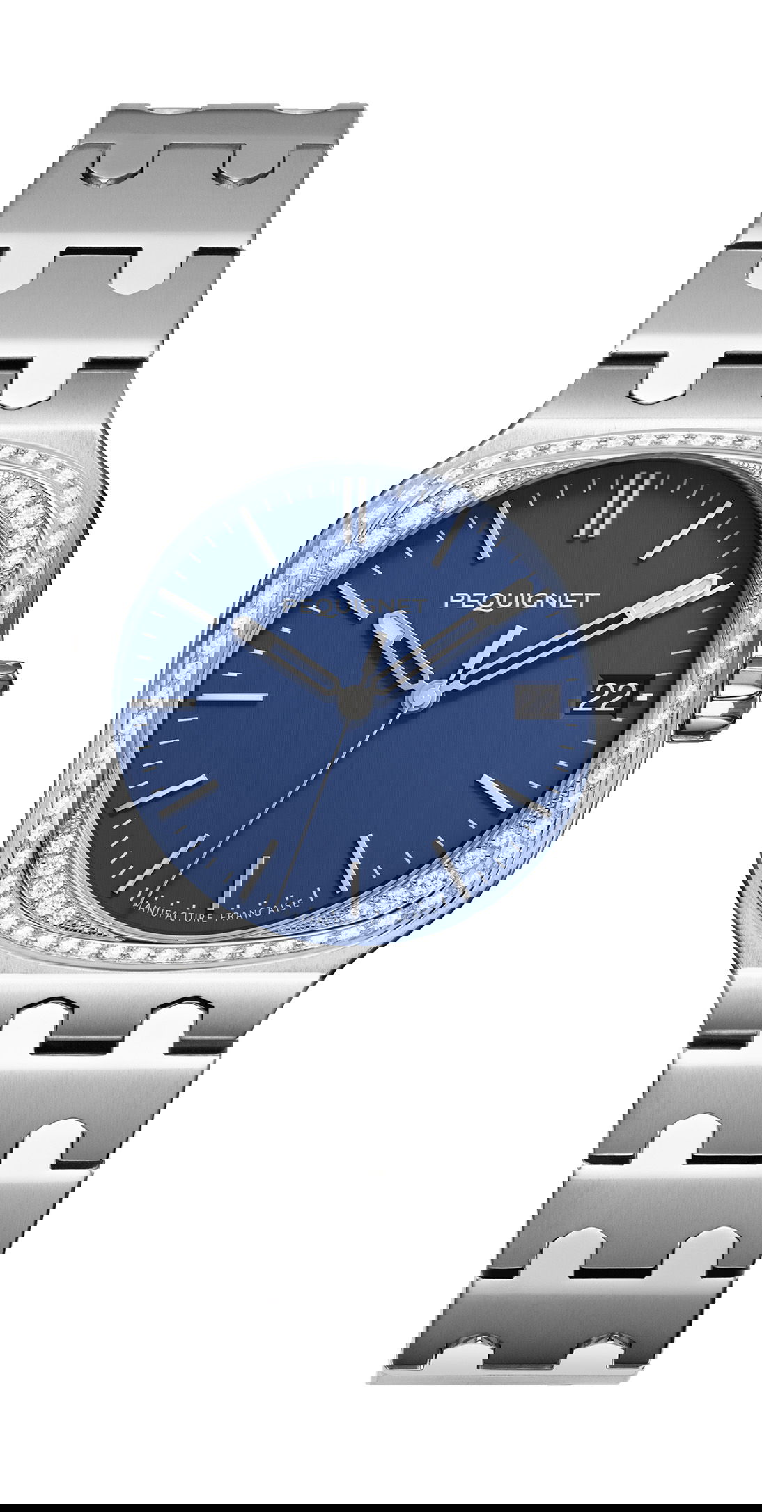 Pequignet Concorde Blue Navy 36 DIamonds