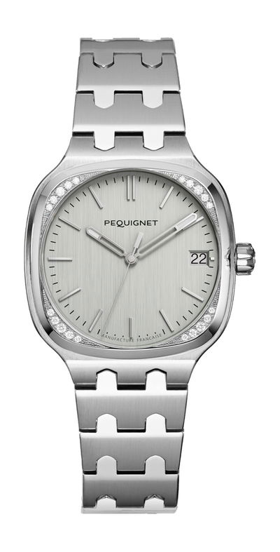 Pequignet Concorde Silver 36 Diamonds