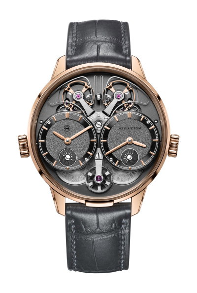 Armin Strom Dual Time GMT Resonance Rose Gold
