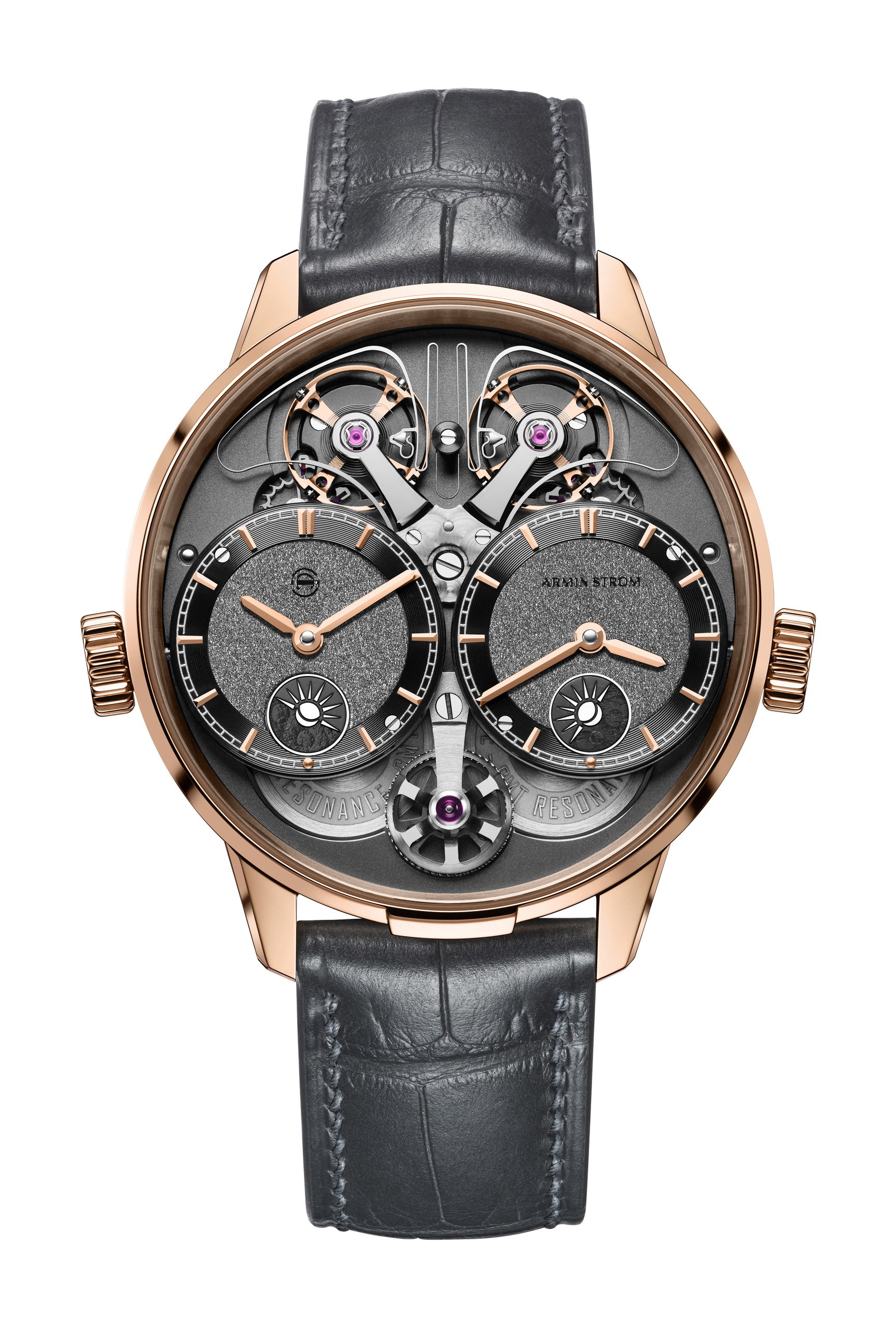 Dual Time GMT Resonance Rose Gold