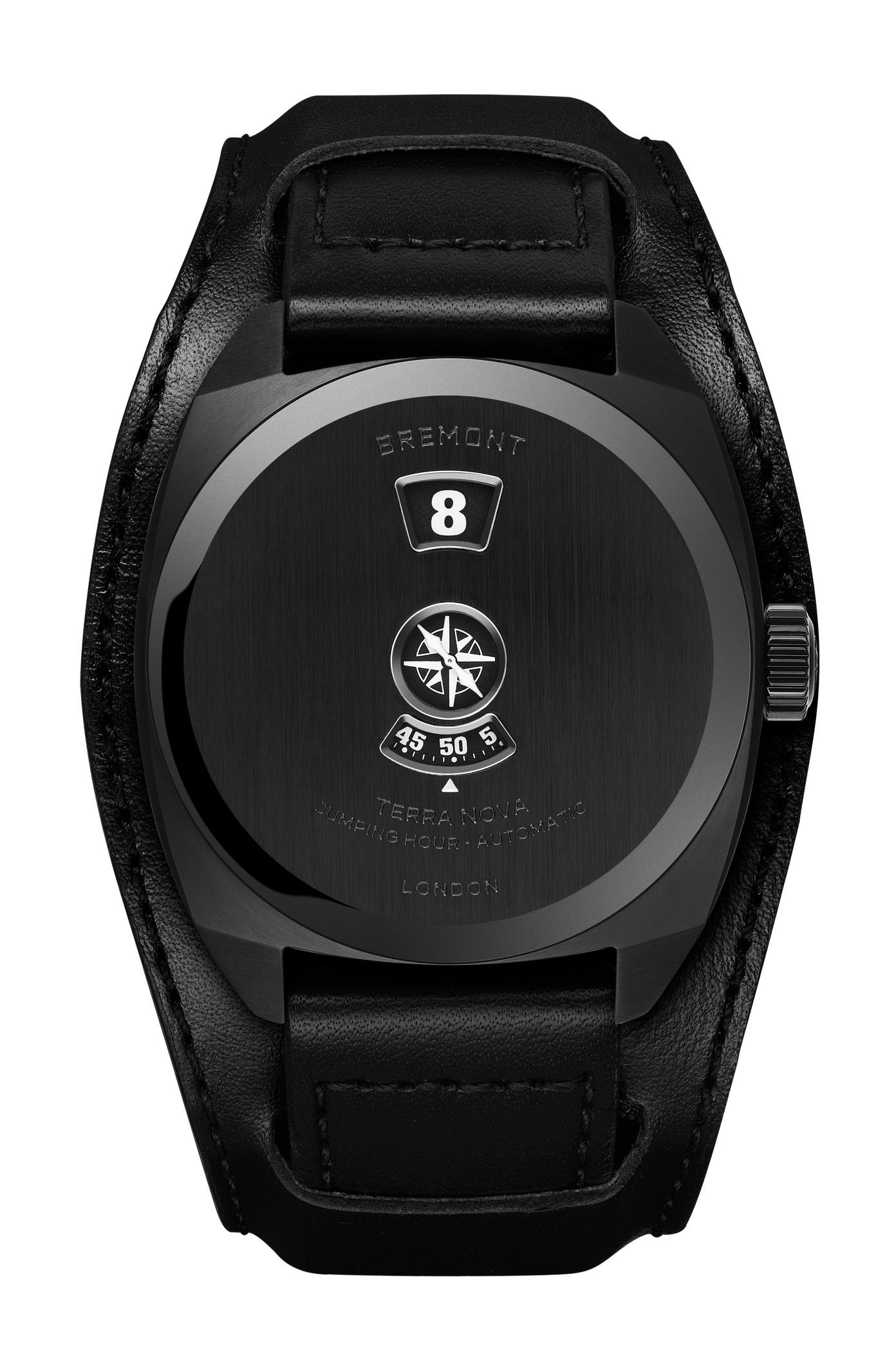 Bremont Terra Nova 38 Jumping Hour Stealth Black DLC edition