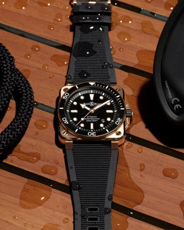 Bell &amp; Ross BR-03 Diver Black Bronze