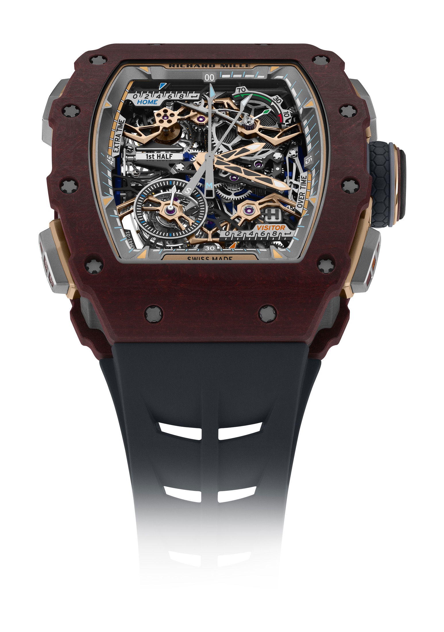 Richard Mille RM 41-01 Tourbillon Soccer Red Carmin Basalt TPT