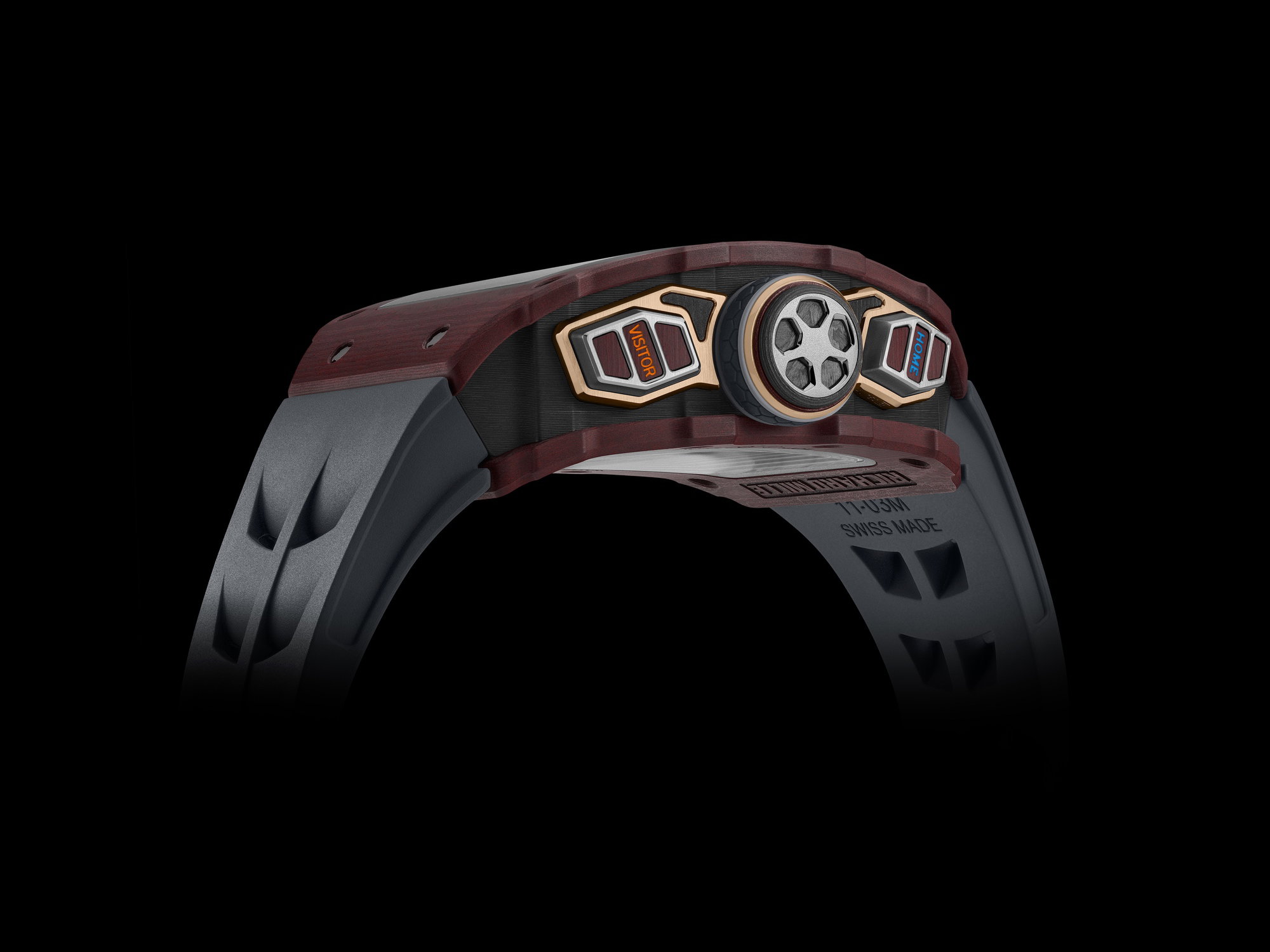 Richard Mille RM 41-01 Tourbillon Soccer Red Carmin Basalt TPT
