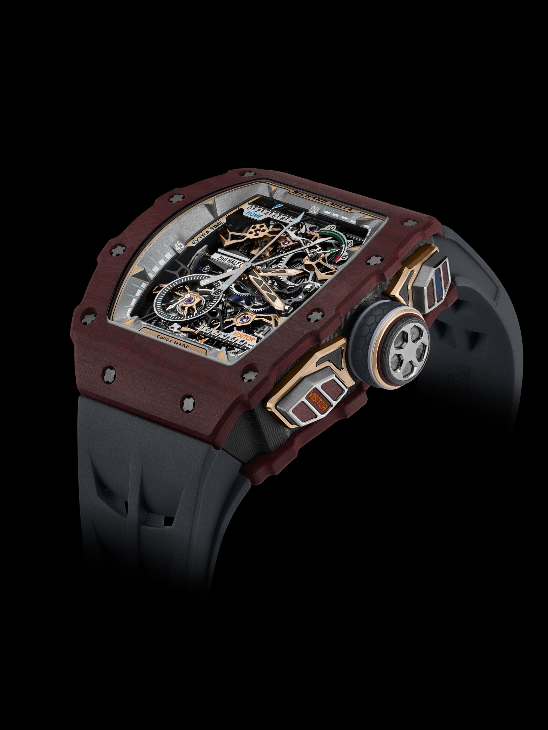 Richard Mille RM 41-01 Tourbillon Soccer Red Carmin Basalt TPT