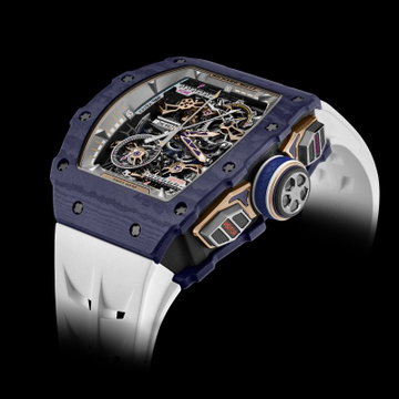 Richard Mille RM 41-01 Tourbillon Soccer Dark Blue Quartz TPT