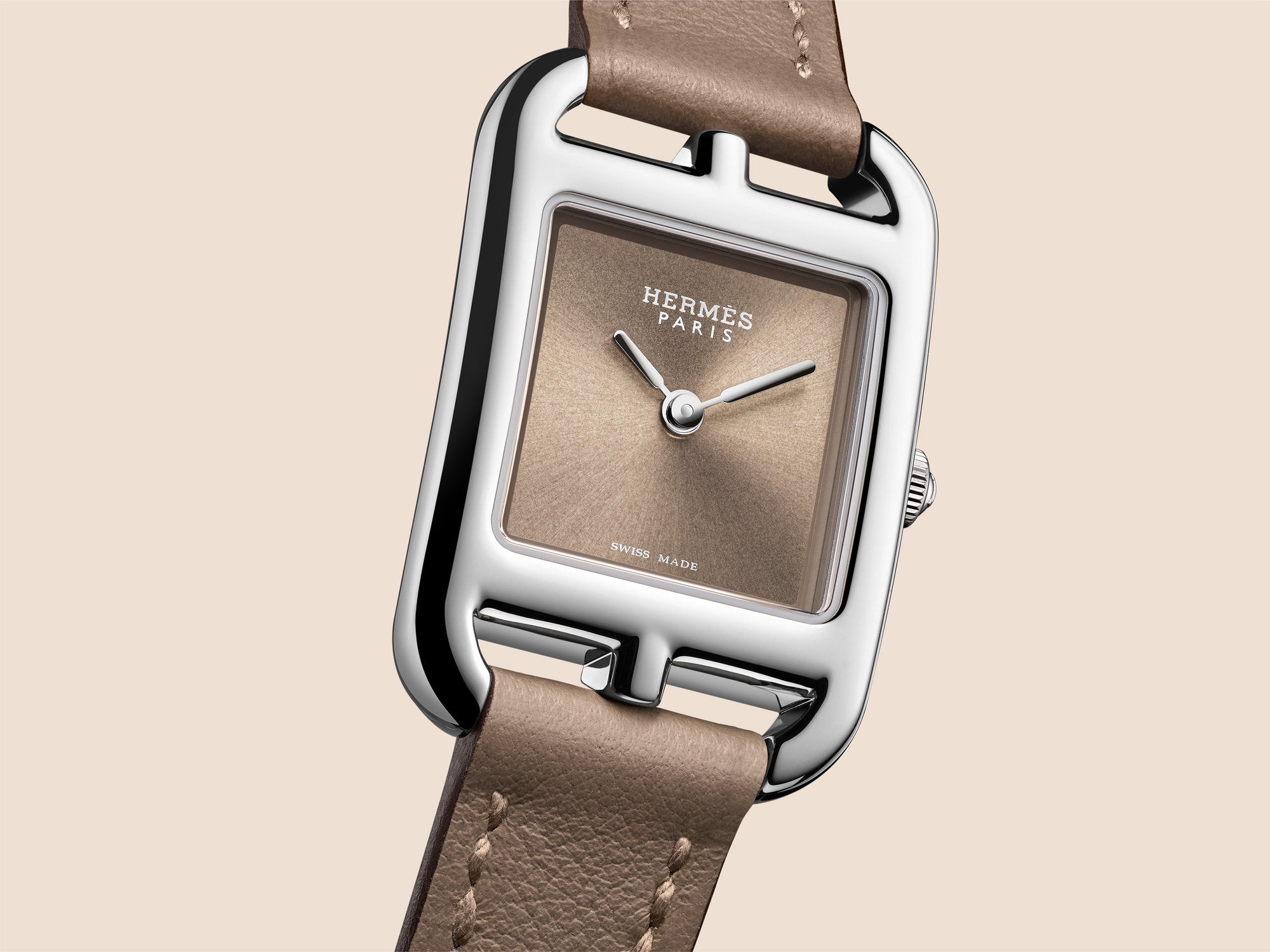Hermès Cape Cod Mini Etoupe - 408374WW00 - 3,650 USD – The Watch Pages